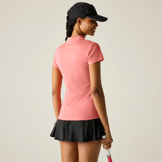 Women's Maverick V Active Polo Shirt | Peach Pink