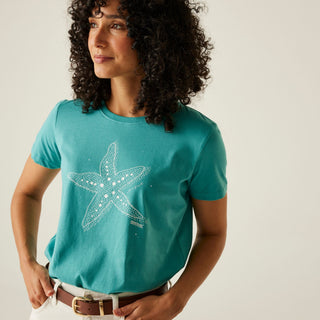 Women's Filandra VX T-Shirt | Turquoise Starfish