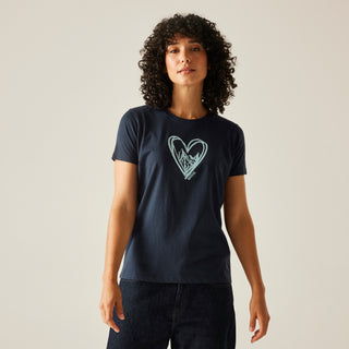 Women's Filandra IX T-Shirt | Navy Heart