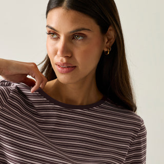 Federica T-Shirt | Fig Powder Lilac Light Vanilla