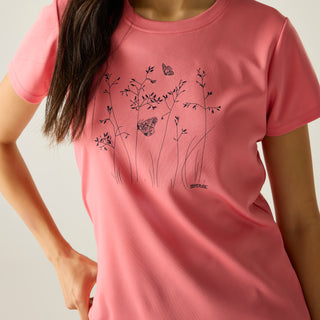 Women's Fingal T-Shirt | Peach Pink