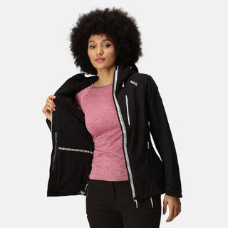 Women's Birchdale Waterproof Jacket Black White