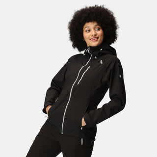 Women's Birchdale Waterproof Jacket Black White