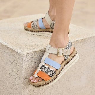 Regina Sandal | Nude Pumpkin