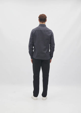 Jenson Overshirt | Charcoal Marl