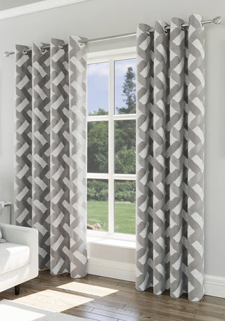 Ea Designs Sutton Curtains | Silver