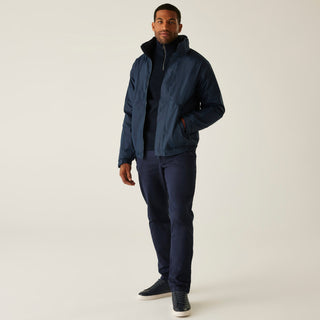 Men's Dover Fleece Lined Waterproof Insulated Bomber Jacket | Navy
