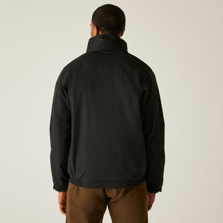 Men's Dover Fleece Lined Waterproof Insulated Bomber Jacket | Black Ash