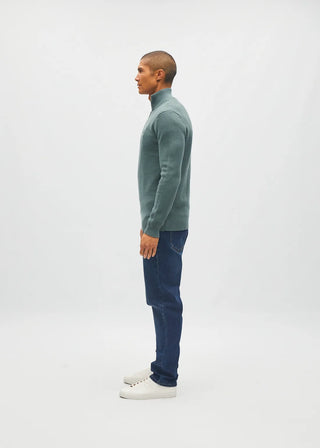 Twain Half Zip | Green Meadow
