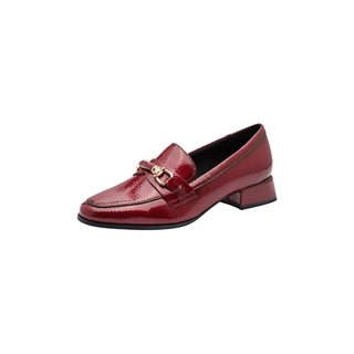 Ladies Loafer | Dark Red