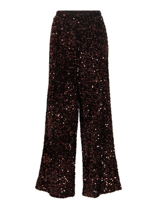 Faith High Waist Trousers | Coffee Bean