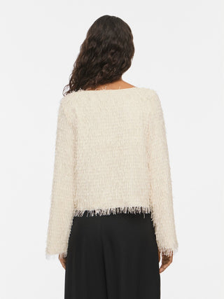 Toi Long Sleeve Boatneck Top | Birch