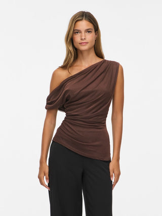Saya Sleeveless Off Shoulder Top | Coffee Bean