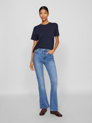 Nora Short Sleeve Tee | Navy Blazer