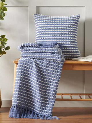 Stab Stitch Filled Cushion