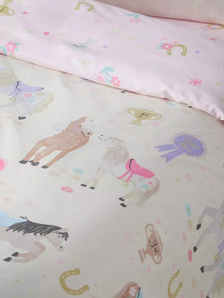 Happy Horses Duvet Set | Cream