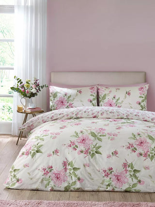 Avebury Floral Duvet Set | Cream