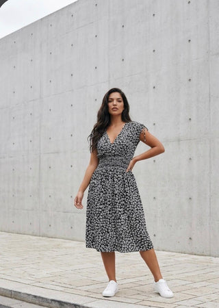 Silah Short Magic Dress | Black