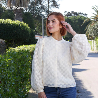 Zuri Blouse | Cream