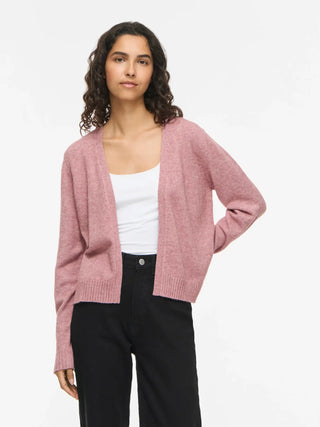 Viril Short Long Sleeve Cardigan | Nostalgia Rose
