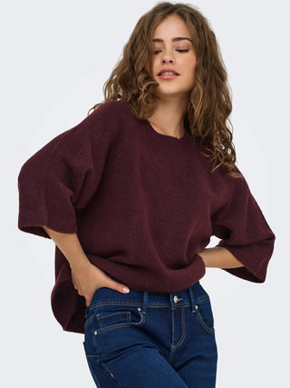 Simoni 3/4 Pullover Knit | Port Royale