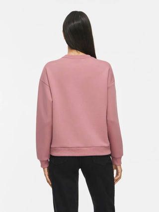 Sandy Long Sleeve Sweat Top | Nostalgia Rose