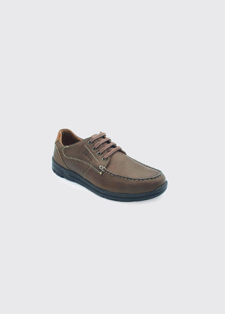 Baker Laced Moccasin | Bourbon