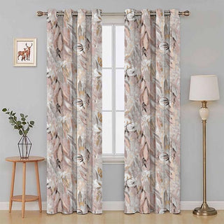 Ea Designs Cotonopolis Eyelet Curtains Pink Quartz