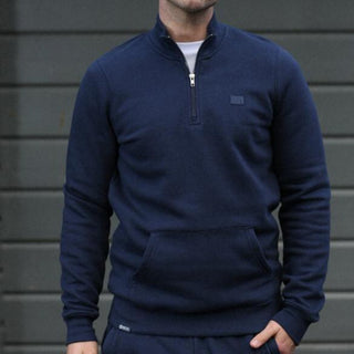 Kevin Half Zip | Navy
