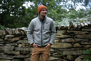 Men's Barlee Full Zip Fleece | Silver Grey