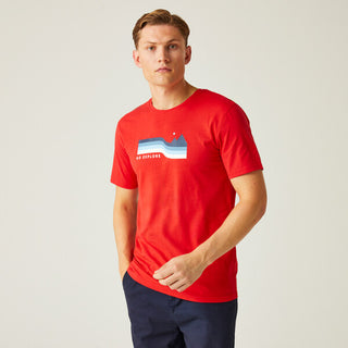 Men's Cline VII Graphic T-Shirt High Risk Red