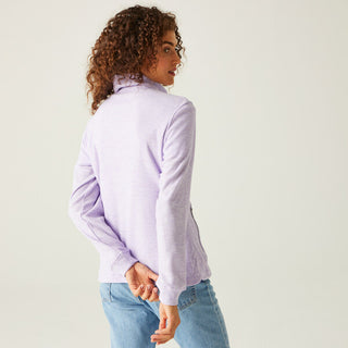 Women's Azaelia Full-Zip Fleece Purple Rose Marl