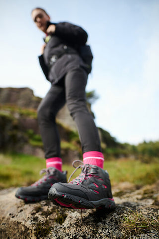 Women's Holcombe Waterproof Mid Walking Boot Ash Pink Potion