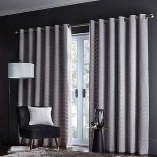 Lucca Curtains Silver