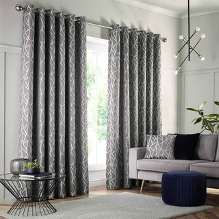 Como Curtains Pewter