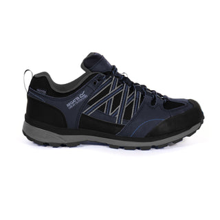 Men's Samaris II Low Waterproof Walking Shoes Navy Nautical Blue