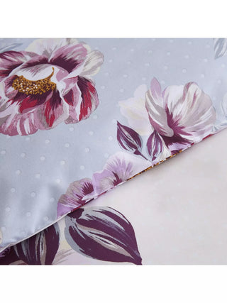 Catherine Lansfield Cecilia Floral Duvet Cover Purple