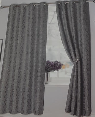 Ea Designs Geo Charcoal Curtains Ea Designs Homewear Curtains, Technique