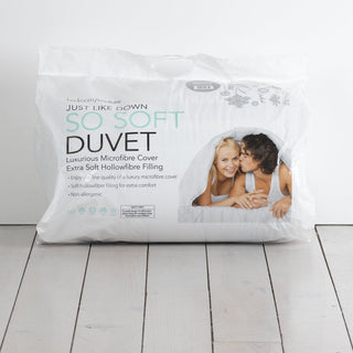 Bedroom Couture Just Like Down So Soft Duvet 13.5Tog Bedroom Couture Homewear Duvets, Single