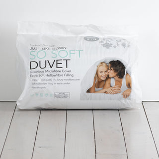 Bedroom Couture Just Like Down So Soft Duvet 4.5Tog Bedroom Couture Homewear Duvets